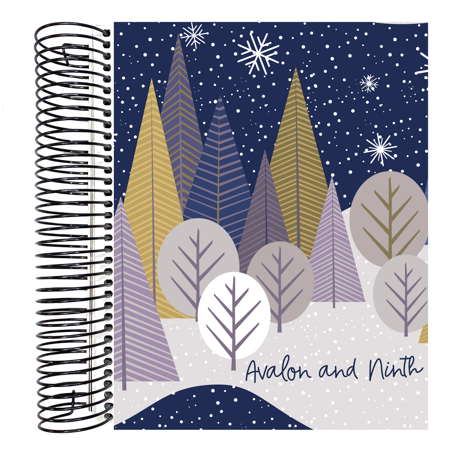 Winter Trees - 7x9 Daily Planner