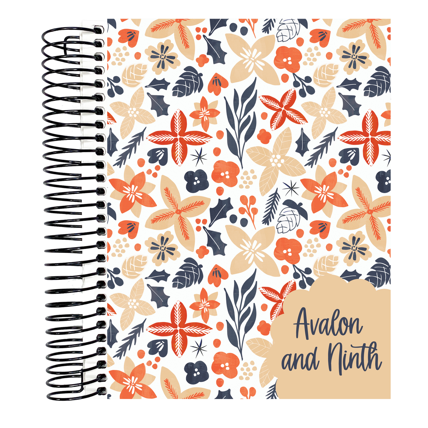 Winter Flowers - B6 Planner