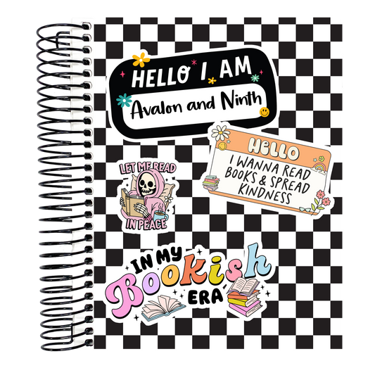 Bookish Checkerboard - B6 Academic Planner