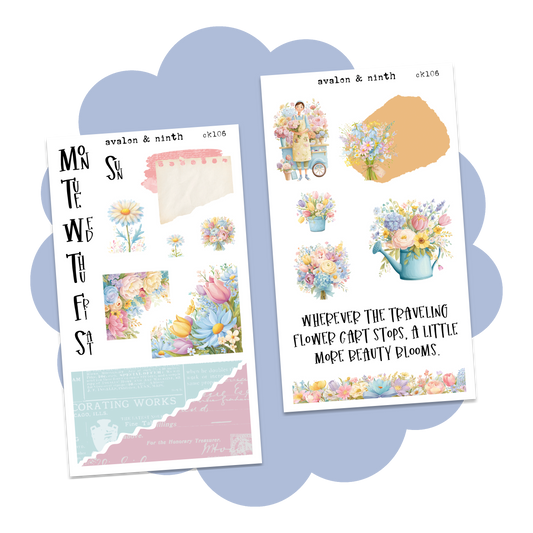 The Traveling Flower Cart Creative Kit // CK106