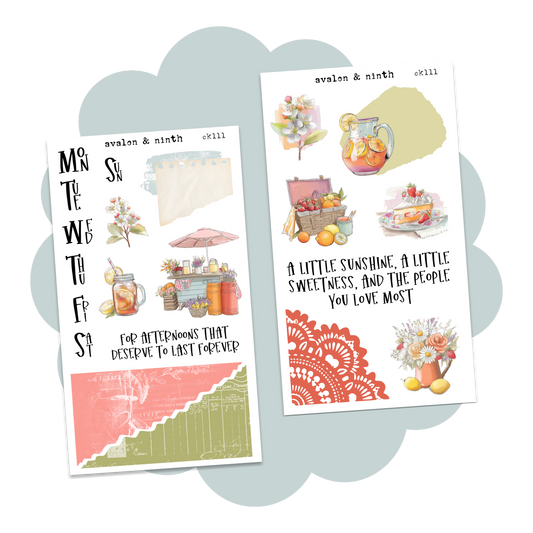 Strawberry Lemonade Social Creative Kit // CK1111