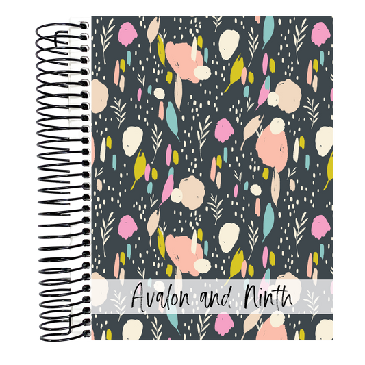 Abstract Brush Strokes - B6 Daily Planner
