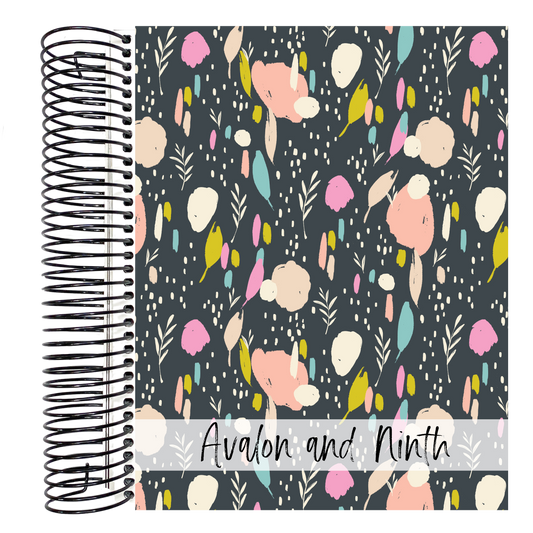 Abstract Brush Strokes - 7x9 Daily Planner