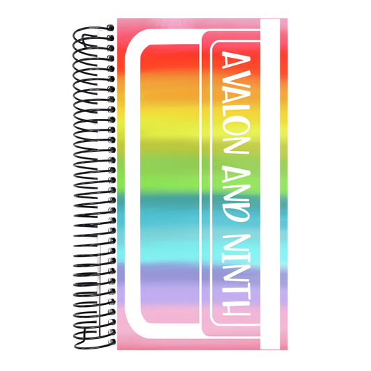 Rainbow Personalized - Weeks Daily Planner