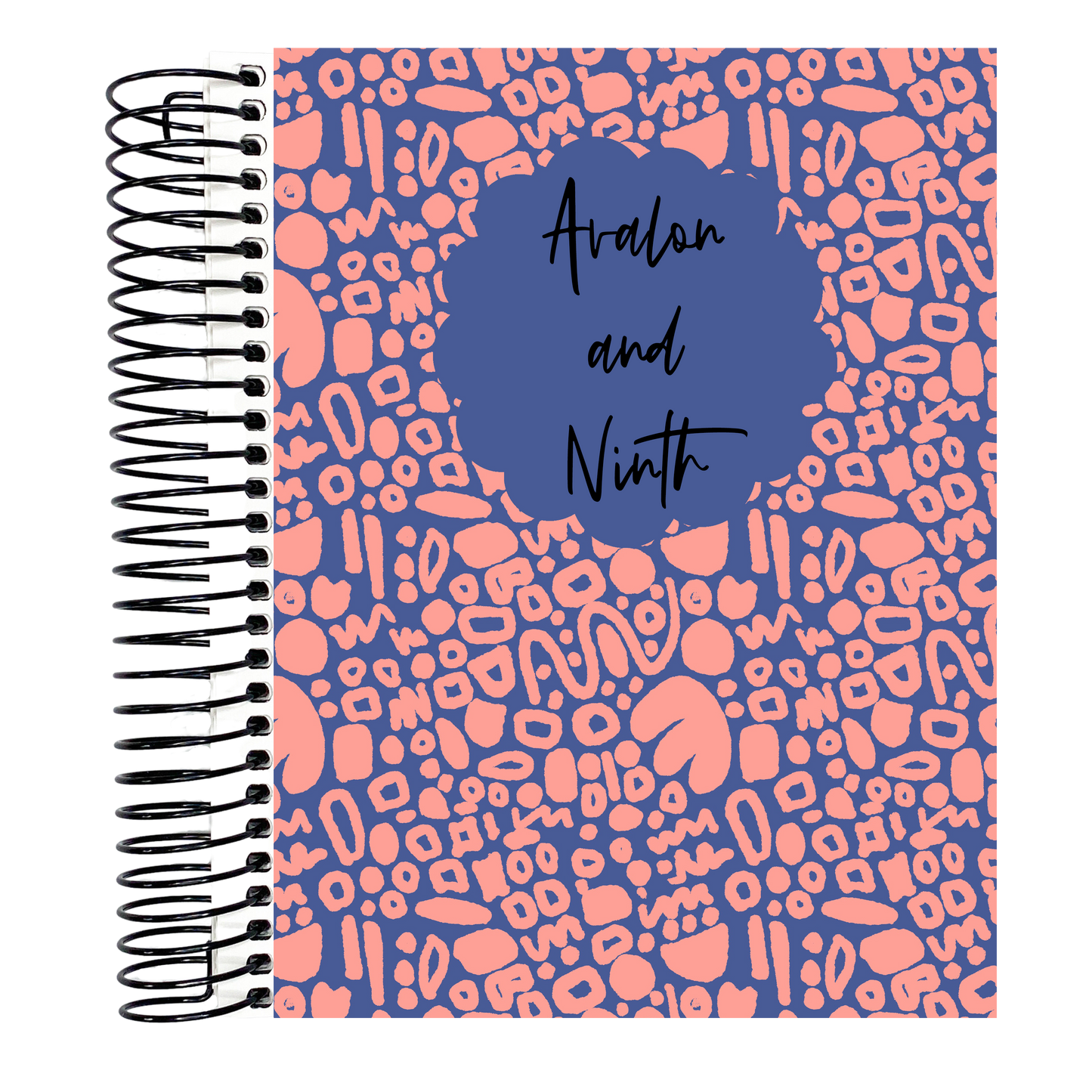 Coral Abstract - B6 Daily Planner