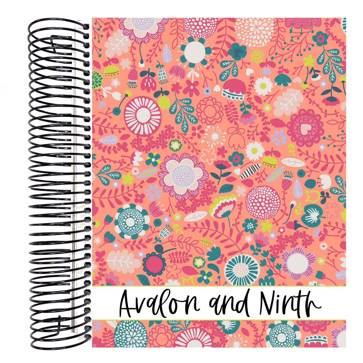 Bright Floral - 7x9 Daily Planner