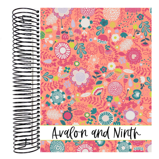 Bright Floral - 7x9 Daily Planner