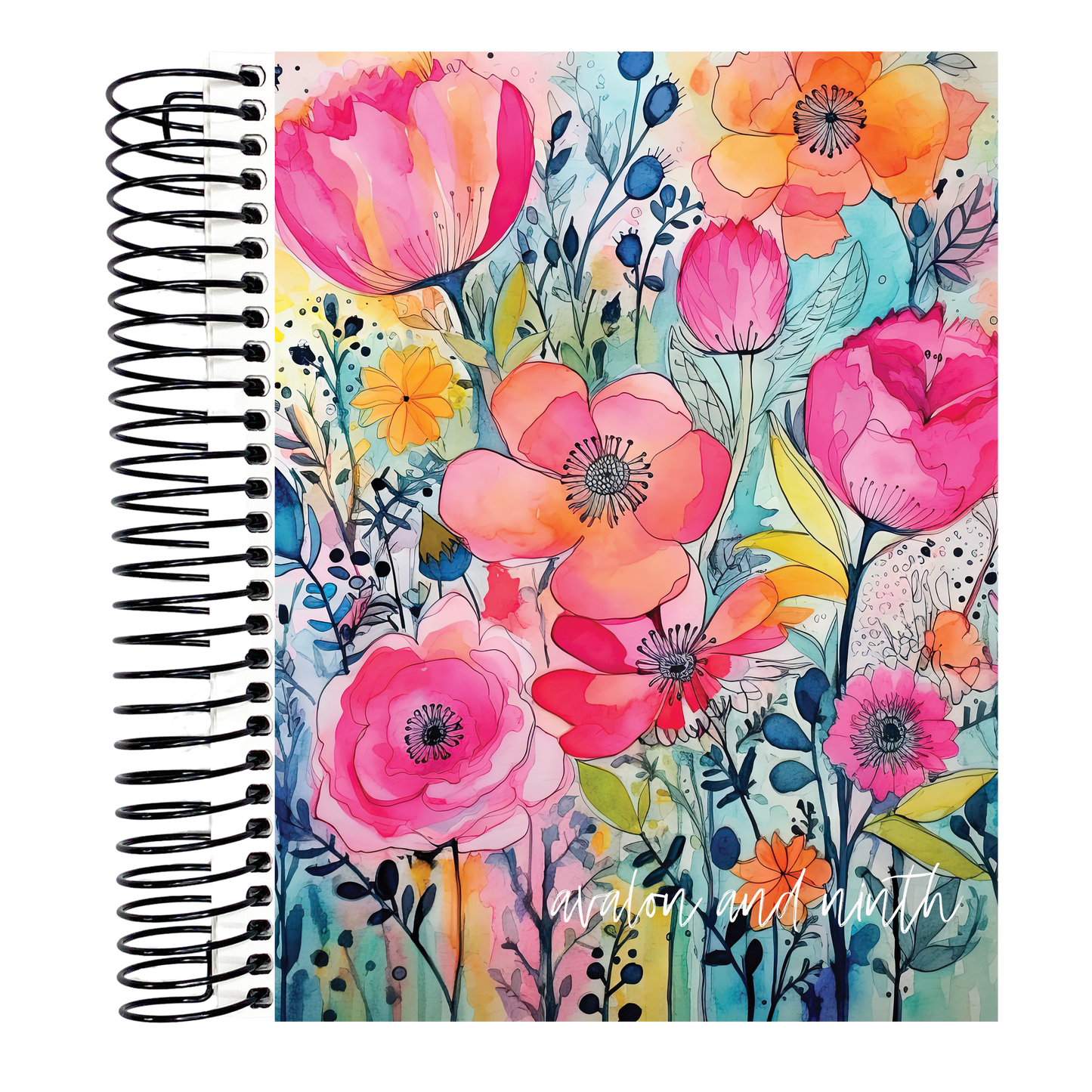 Abstract Florals  - B6 Planner