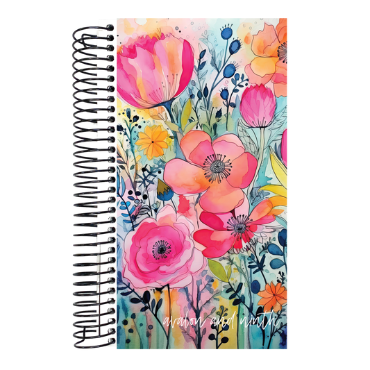 Abstract Florals - Weeks Planner