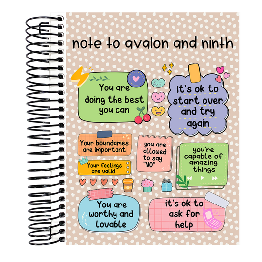 Reminder Notes - B6 Academic Planner