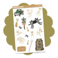 Spooky Petting Zoo Deco Sheet // DECO538