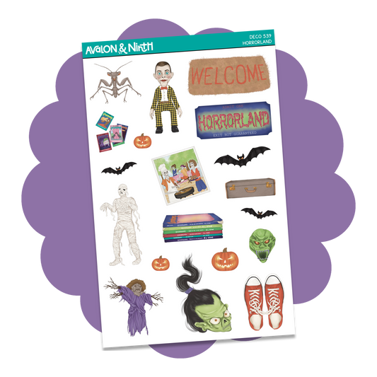 Horrorland Deco Sheet // DECO539