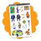 Mystery Crew Deco Sheet // DECO540