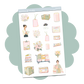 Self Care Logistics Deco Sheet // DECO573