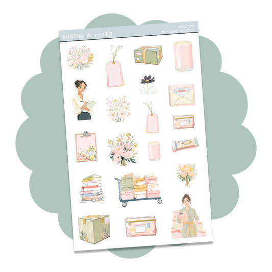 Self Care Logistics Deco Sheet // DECO573