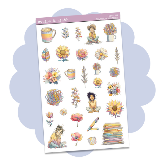 Tomorrow's Problem Deco Sheet // DECO577