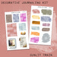 Sunlit Train to Somewhere Good Deco Journaling Kit // DJK103