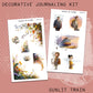Sunlit Train to Somewhere Good Deco Journaling Kit // DJK103