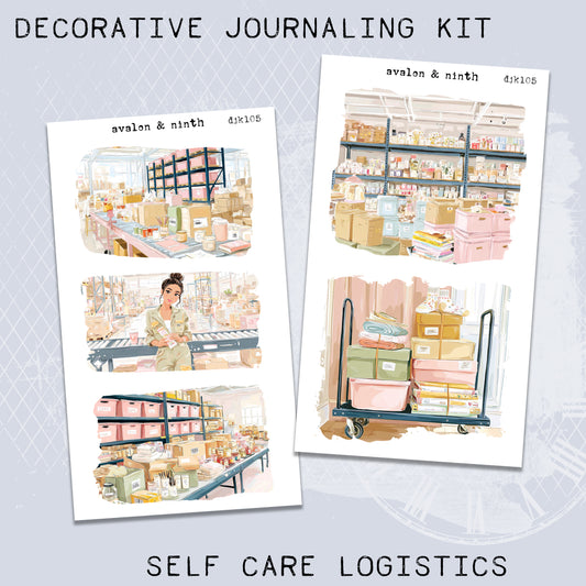 Self Care Logistics Deco Journaling Kit // DJK105