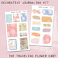 The Traveling Flower Cart Deco Journaling Kit // DJK106