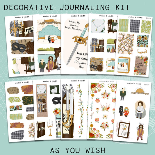 As You Wish Deco Journaling Kit // DJK107