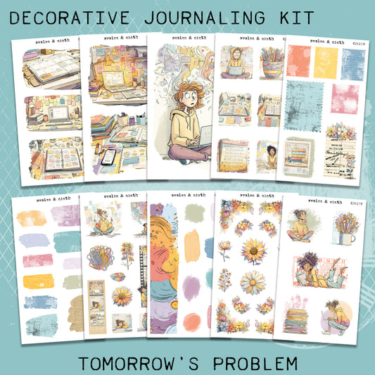 Tomorrow's Problem Deco Journaling Kit // DJK109