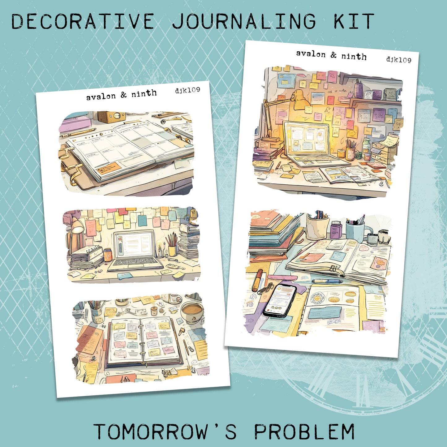 Tomorrow's Problem Deco Journaling Kit // DJK109