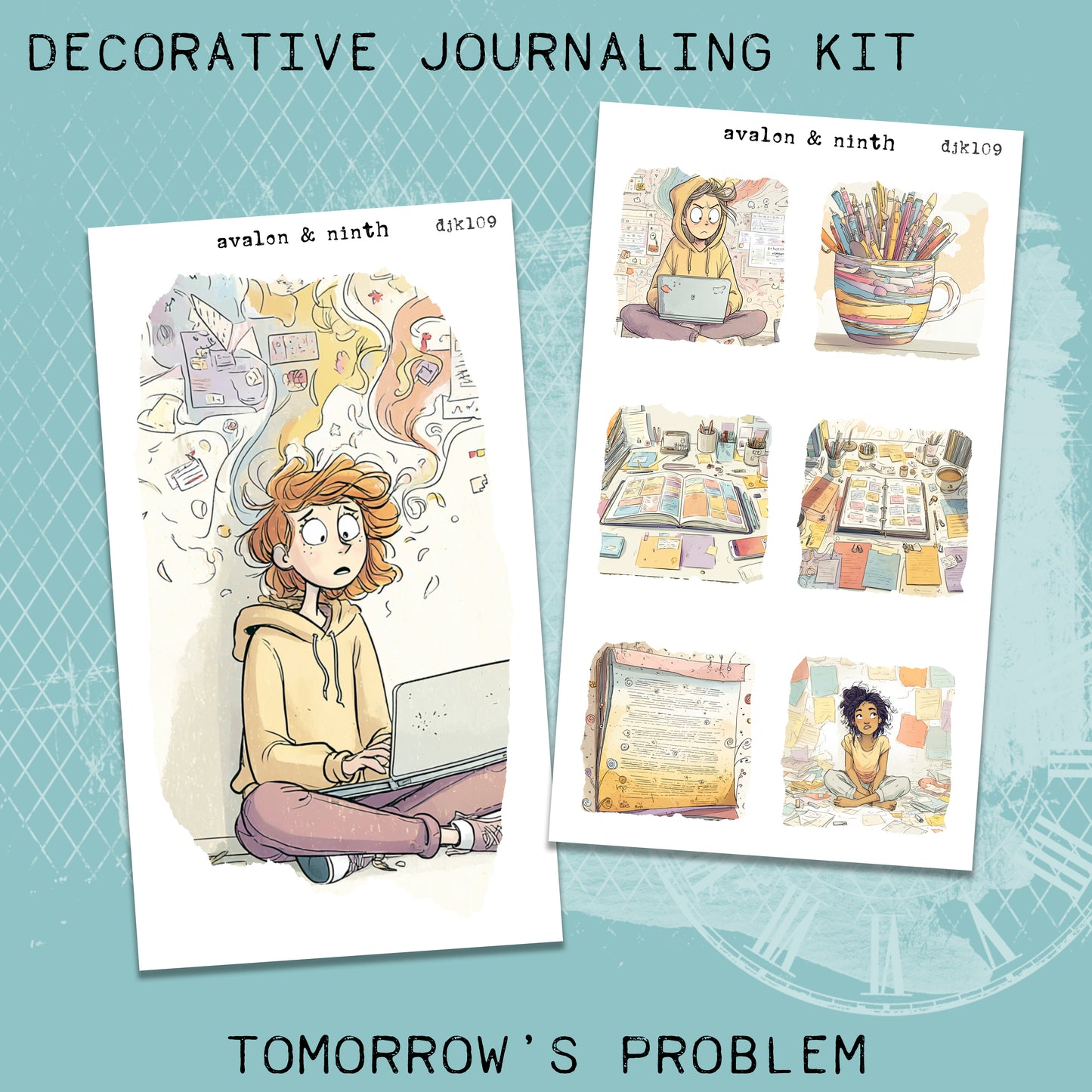 Tomorrow's Problem Deco Journaling Kit // DJK109