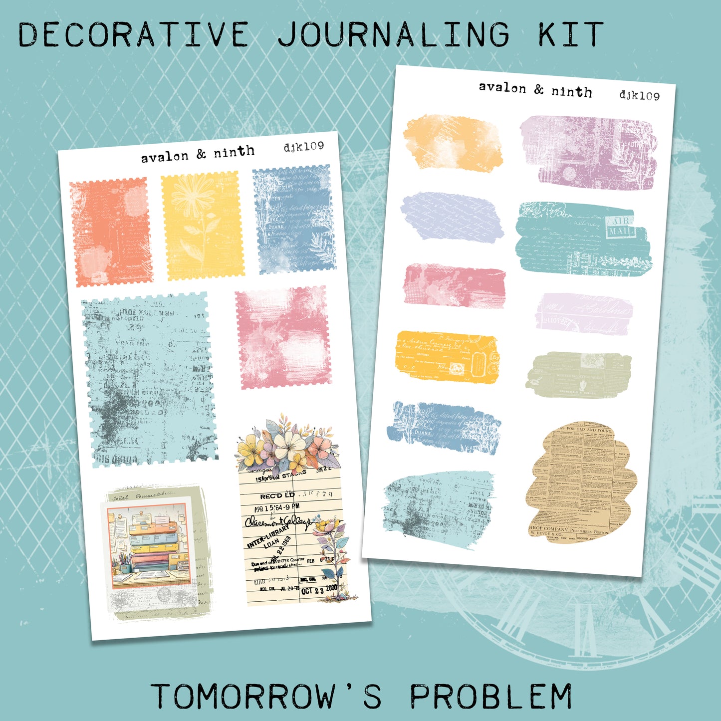 Tomorrow's Problem Deco Journaling Kit // DJK109