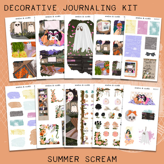 Summer Scream Deco Journaling Kit // DJK110