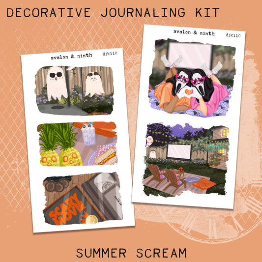 Summer Scream Deco Journaling Kit // DJK110