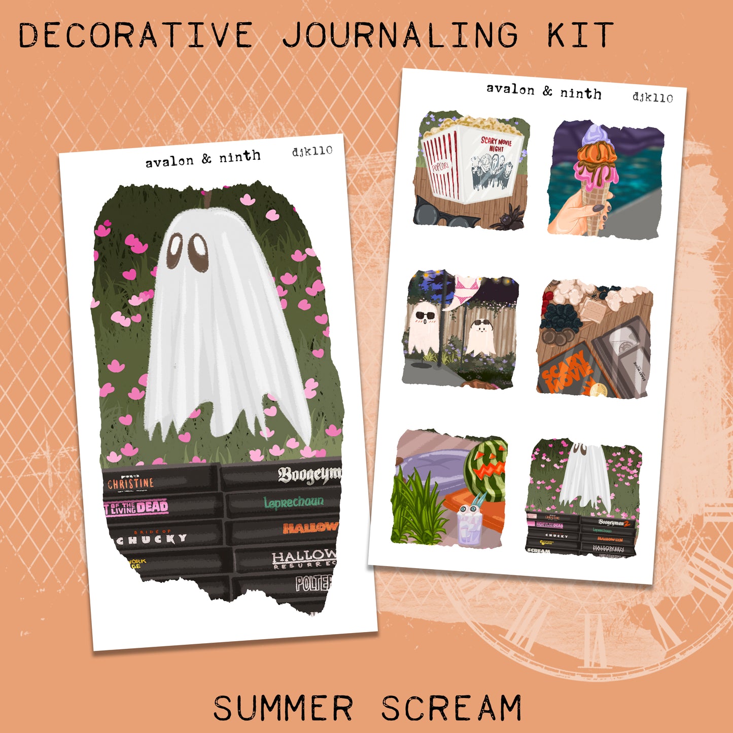 Summer Scream Deco Journaling Kit // DJK110