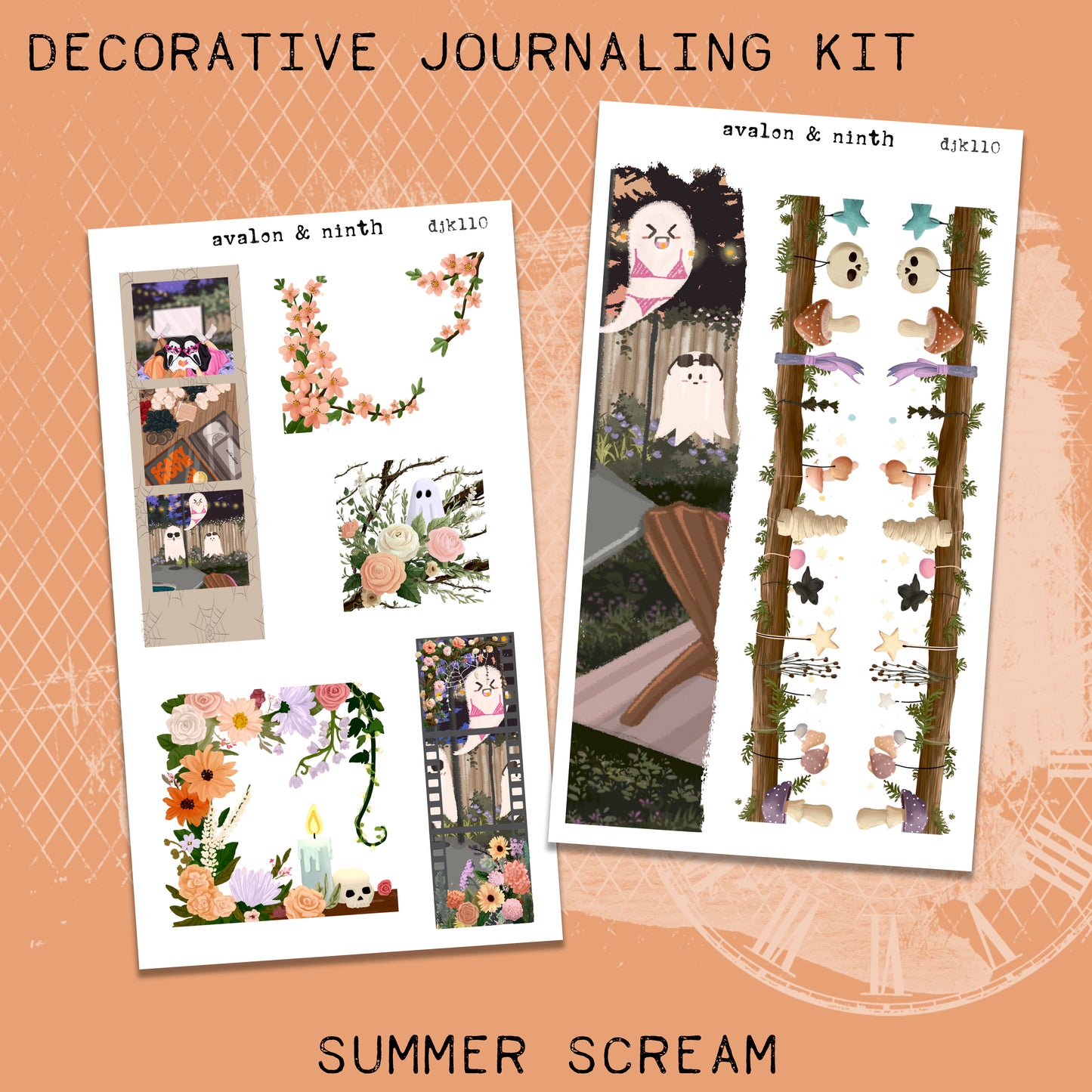 Summer Scream Deco Journaling Kit // DJK110