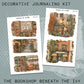 The Bookshop Beneath the Ivy Deco Journaling Kit // DJK112