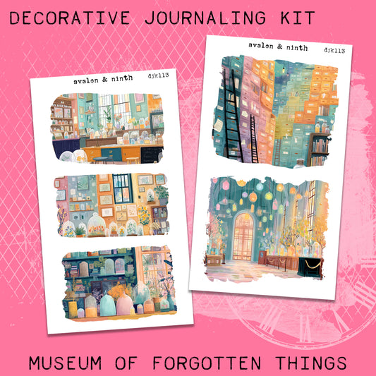 Museum of Forgotten Things Deco Journaling Kit // DJK113