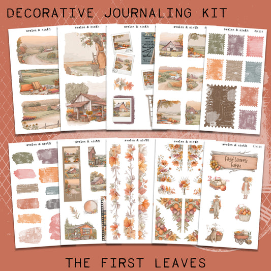 The First Leaves Deco Journaling Kit // DJK114