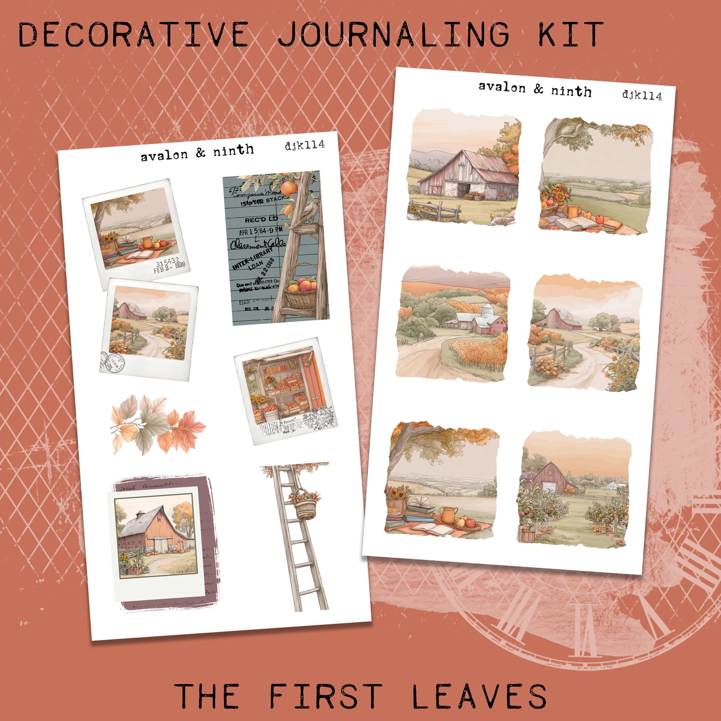 The First Leaves Deco Journaling Kit // DJK114