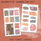 The First Leaves Deco Journaling Kit // DJK114