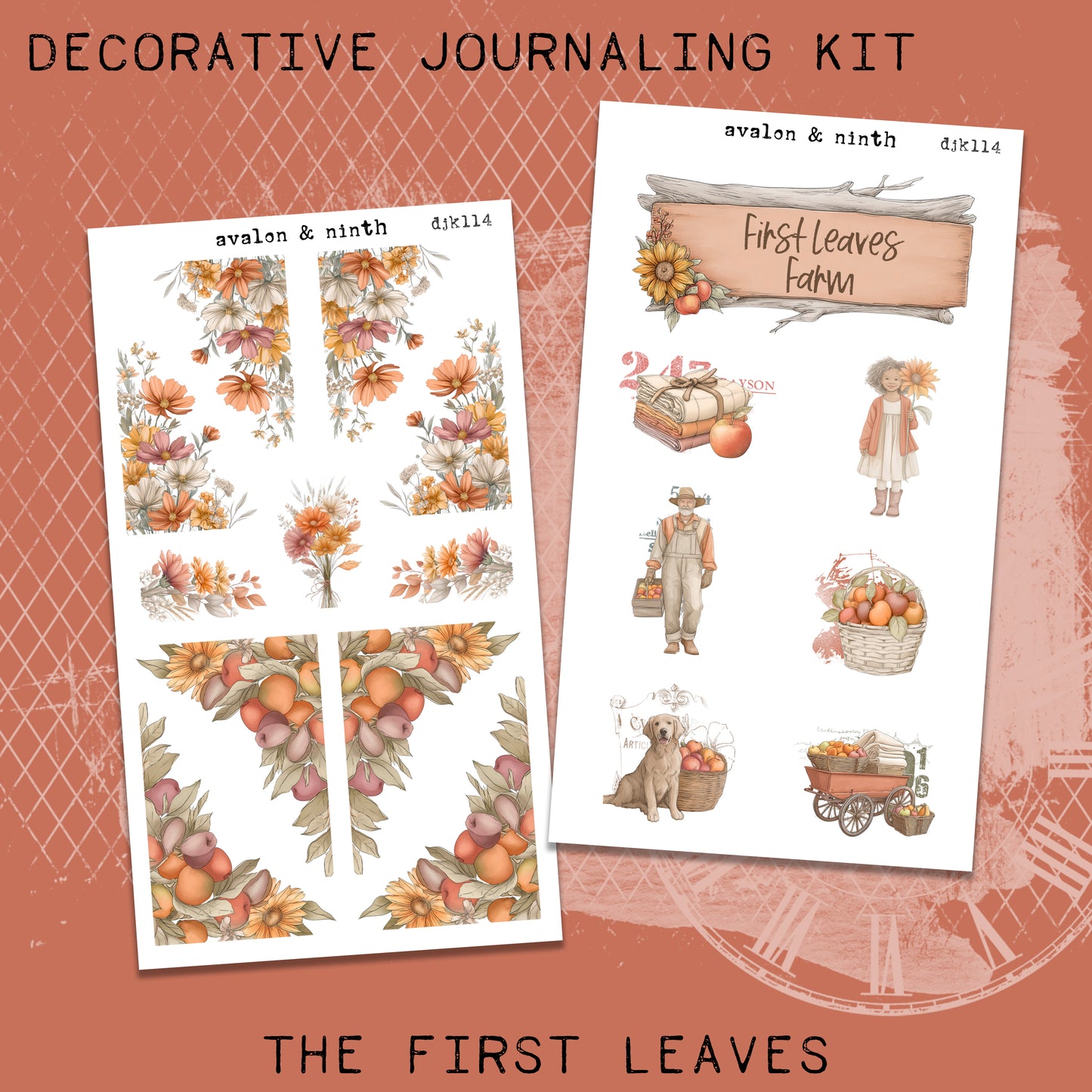 The First Leaves Deco Journaling Kit // DJK114