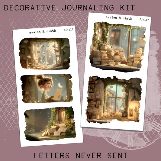 Letters Never Sent Deco Journaling Kit // DJK117