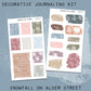 Snowfall on Alder Street Deco Journaling Kit // DJK118