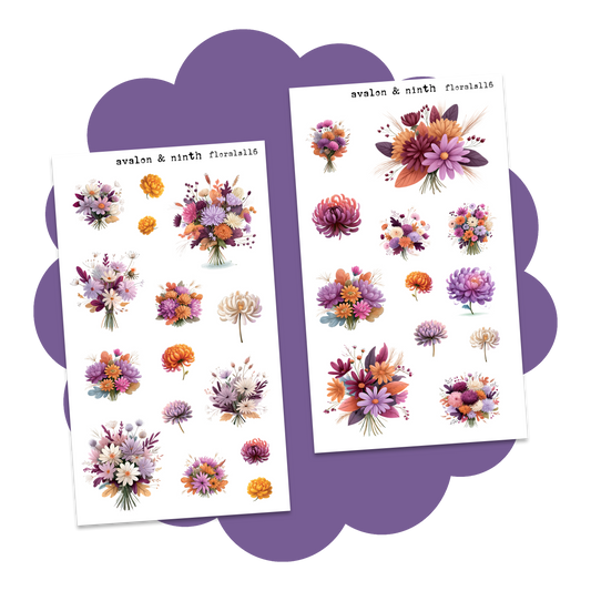 Parade of Paper Ghosts Florals // FLORALS116