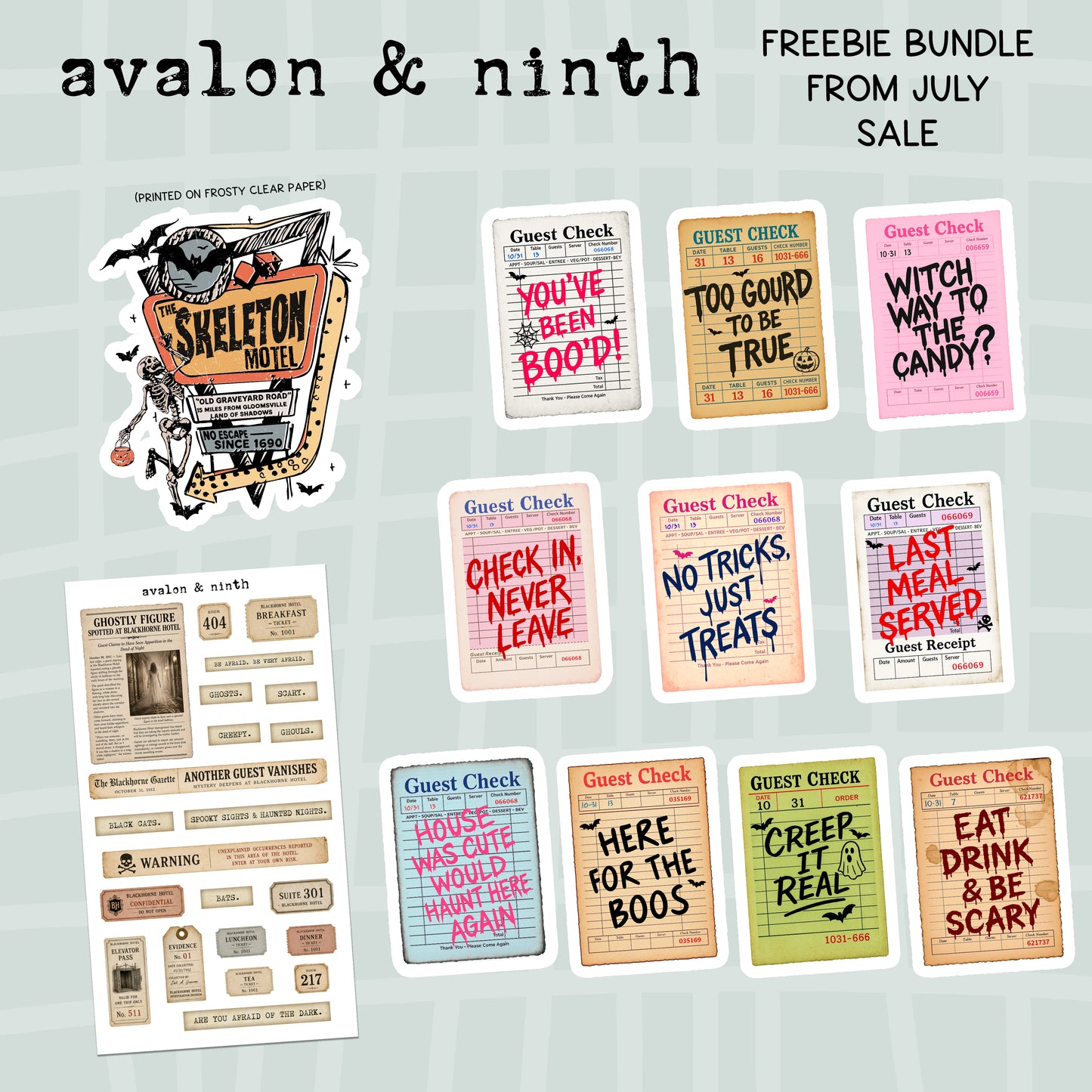 July 2026 Tiered Sale Freebies