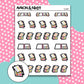 Planner and Stickers // IC384