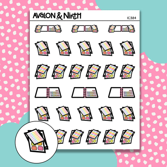 Planner and Stickers // IC384