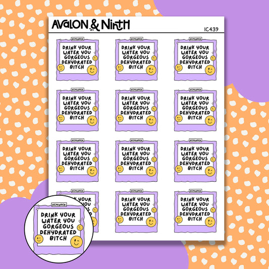 Drink Your Water // IC439