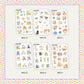 Fall Vibes Deco Sheet // JC901A-F