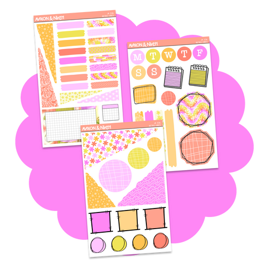 Retro Vibes Journaling Kit // JK536