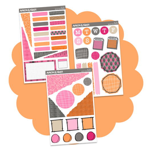 Mean Halloween Journaling Kit // JK545