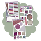 Winter Florals Journaling Kit // JK567